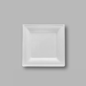 8" square plate